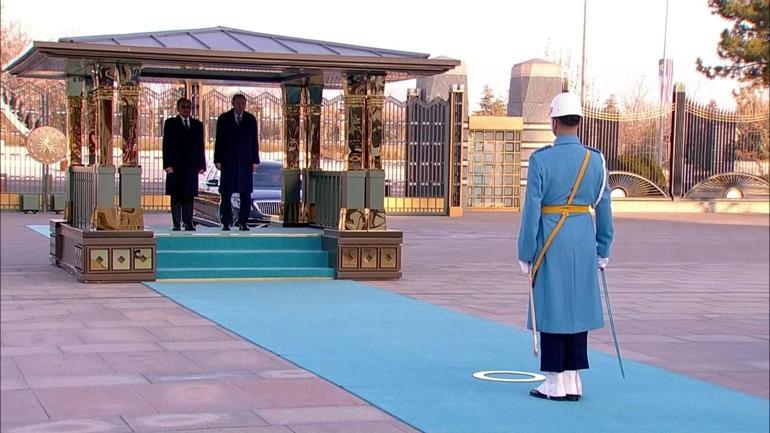 SON DAKİKA | Cumhurbaşkanı Erdoğan, Malezya Başbakanı İbrahim’i resmi törenle karşıladı