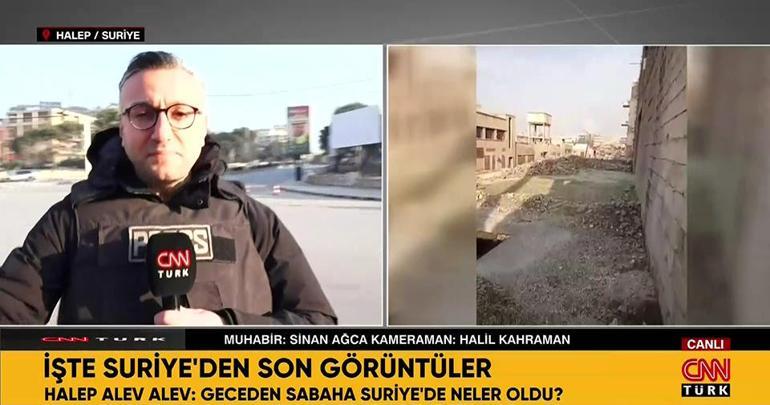 CNN TÜRK çatışmaların merkezinde: İşte Suriyeden son görüntüler...
