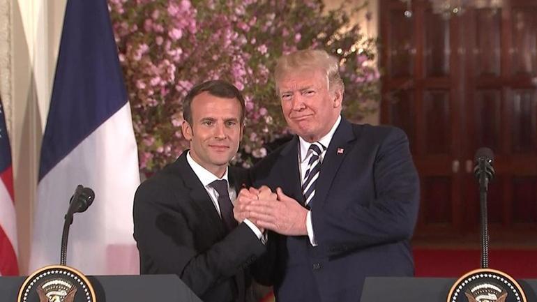 Fransa Cumhurbaşkanı Macron: ABD, müttefiklerinden uzaklaşıyor