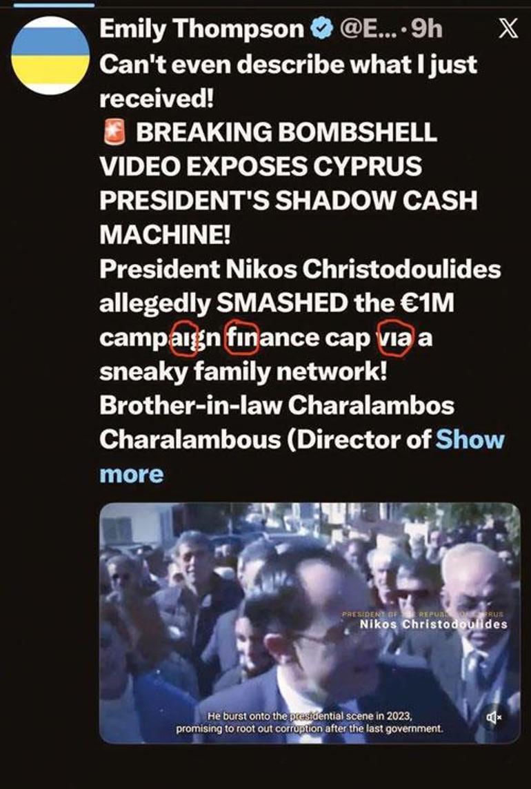 Güney Kıbrısı sallayan video Rum liderin skandalı patladı