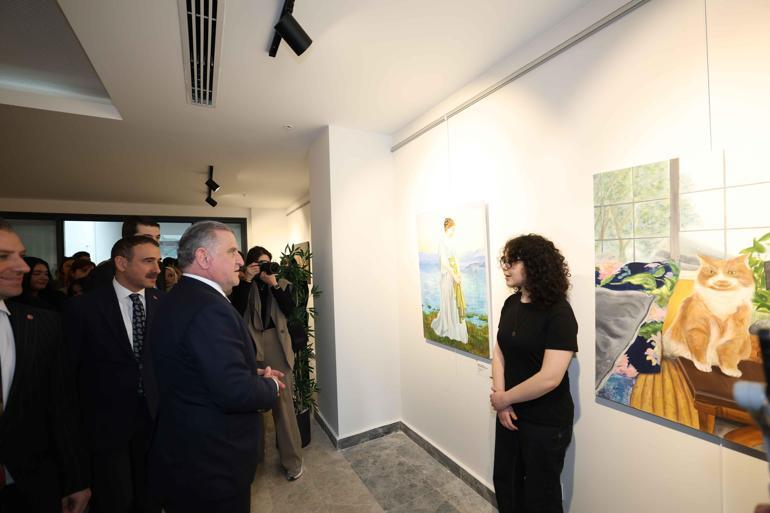“Genç Sanat Mekan” genç sanatçıların hizmetinde Bakan Bak, tanıtım programında konuştu