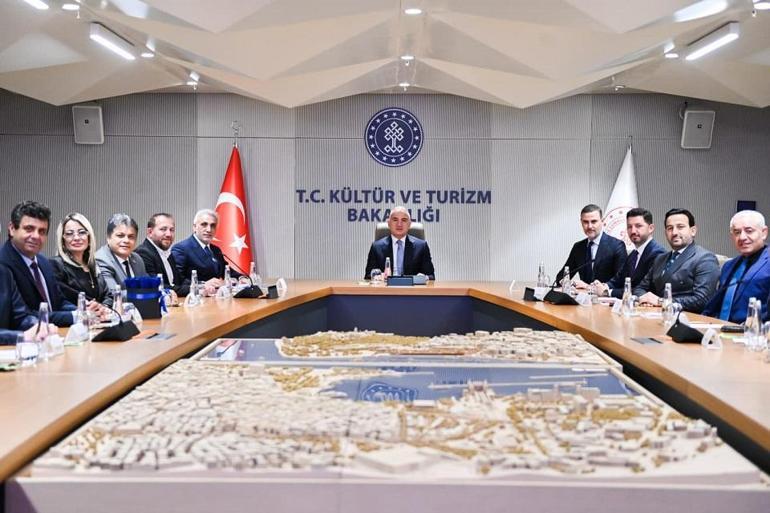 Radyo ve Televizyon Yayıncıları Meslek Birliğinden Bakan Ersoya ziyaret