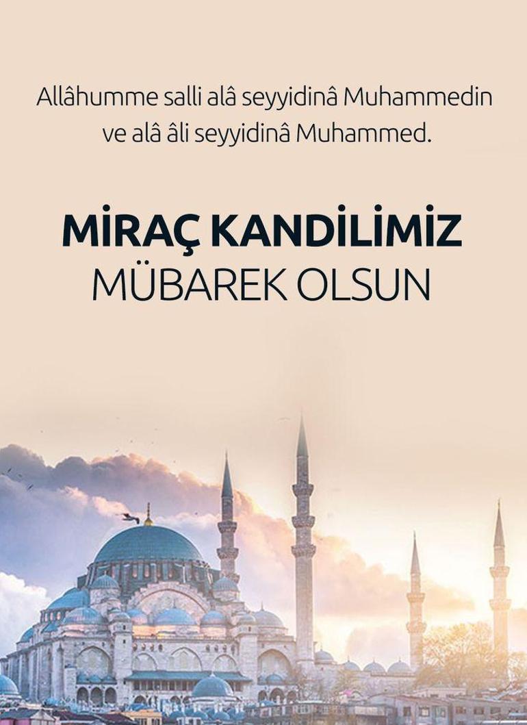  Resimli, Dualı, Hadisli, Ayetli, En Güzel Miraç Kandili Mesajları ve Hayırlı Kandiller Sözleri