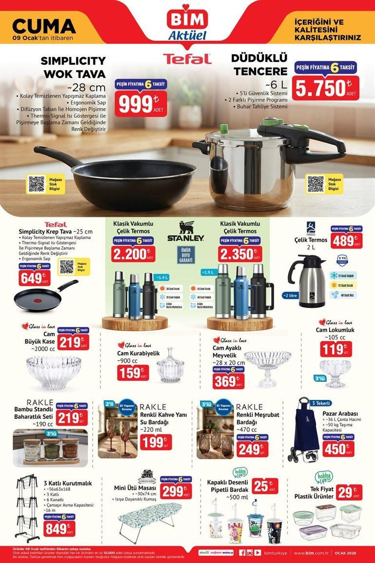  Bu Cuma Hangi Ürünler Gelecek İşte BİM Aktüel Ürünler 16 Ocak Kataloğu...