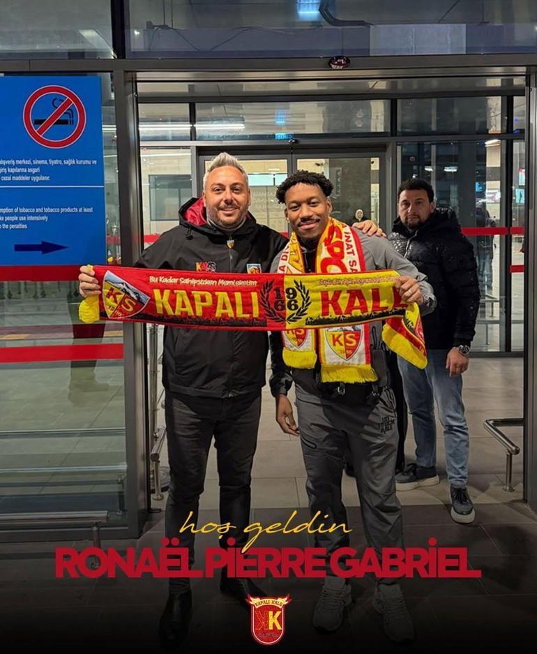 Şehri terk etmişti... Kayserispor, Ronael Pierre-Gabriel gerçeğini açıkladı