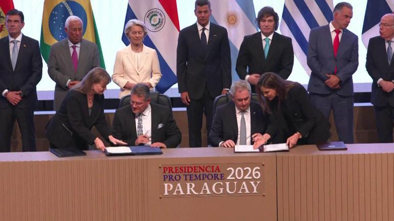 700 milyonluk pazar için tarihi imza: AB–Mercosur el sıkıştı