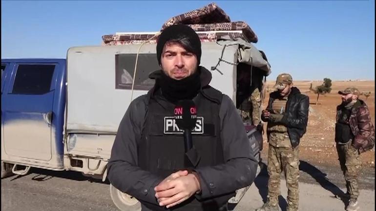 CNN TÜRK Rakkada: Suriye askerleri konvoylar halinde karargâha dönüyor