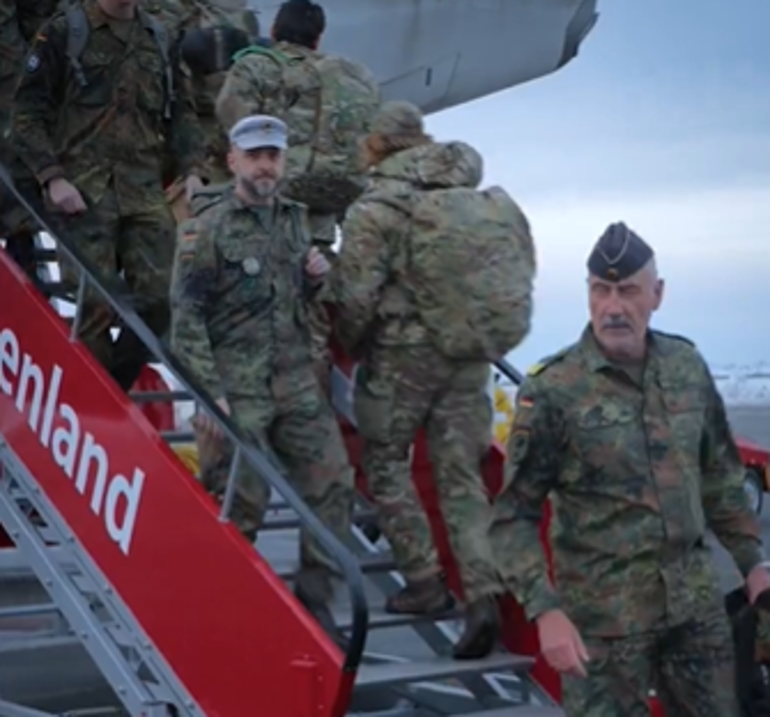 Almanyanın Grönland nöbeti kısa sürdü: İki günde valizler toplandı, en hızlı şekilde terk ettiler