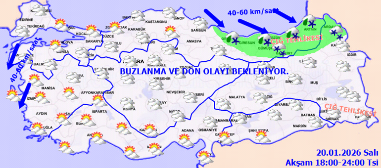  Dondurucu Soğuklar ve Yoğun Kar Bugün Hava Nasıl Olacak Meteorolojiden Kritik Uyarı