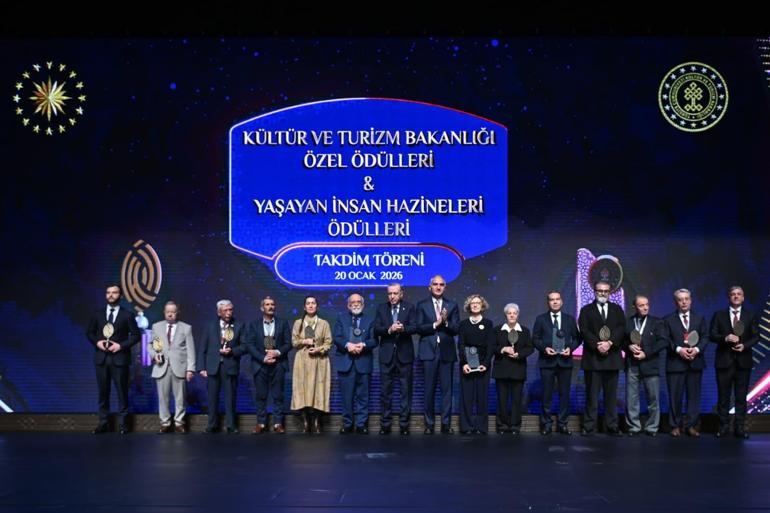  Yaşayan İnsan Hazineleri ve Özel Ödüller sahiplerini buldu