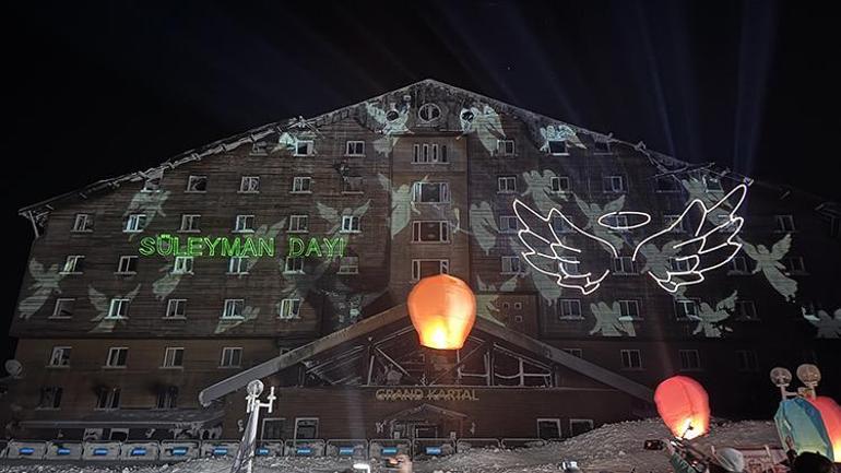 Kartalkayadaki Grand Kartal Otel yangınında hayatını kaybedenler anıldı