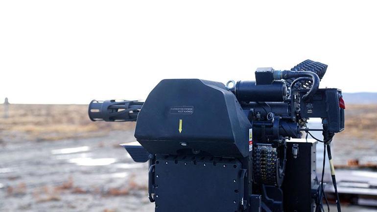  Dron tehdidine karşı dakikada 3000 atışlı tedbir