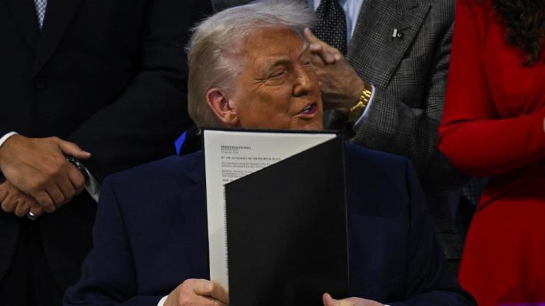 Davosta tarihi imza: Gazze Barış Kurulu kuruldu Trump: Yeni Dünya Dönemi