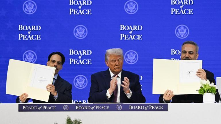 Davosta tarihi imza: Gazze Barış Kurulu kuruldu Trump: Yeni Dünya Dönemi