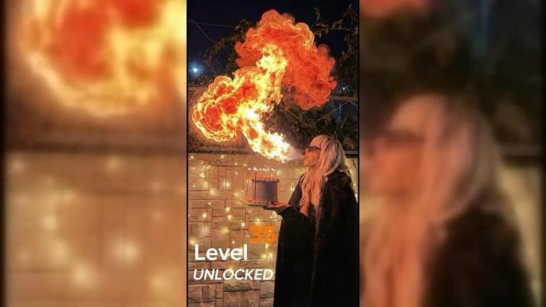 Bu da EJDERHA üfleyişi O eğlencenin sonu hastanede bitebilir...