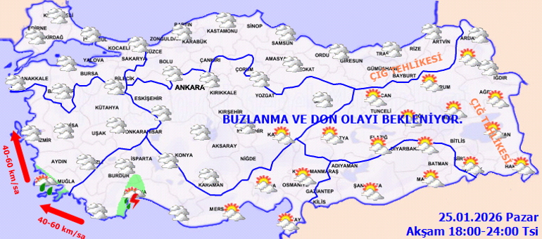 SON DAKİKA HAVA DURUMU HABERLERİ 25 OCAK 2026 | Bugün hava nasıl olacak İstanbula kar yağacak mı Meteoroloji uyardı