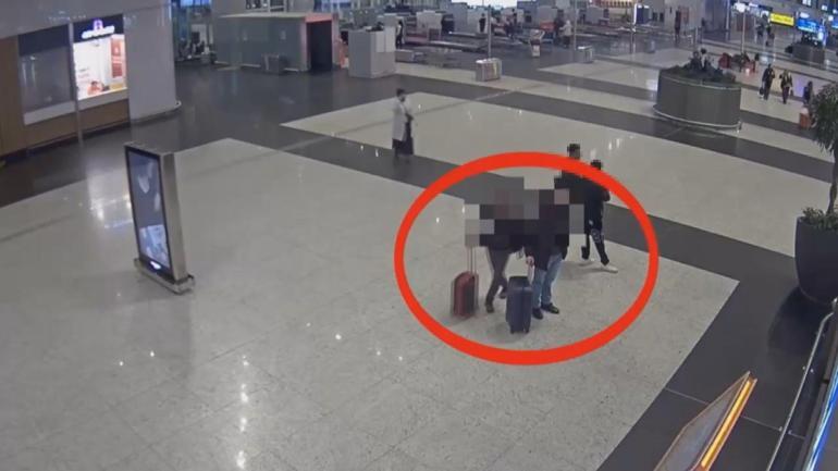 Havalimanında yakalandılar