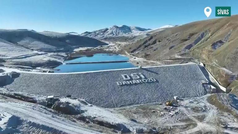 Sivas’ta milyonlarca liralık baraj su tutmaya başladı