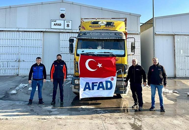 Türkiye, Aynularaba 11 tır insani yardım malzemesi sevk etti