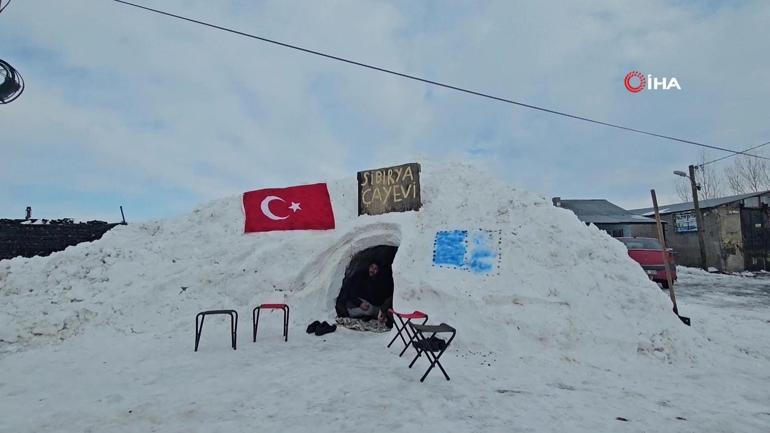 Esnaftan kardan çay ocağı