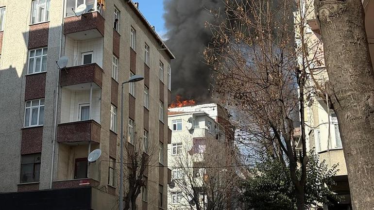 SON DAKİKA | İstanbulda korkutan yangın Dumanlar gökyüzünü kapladı