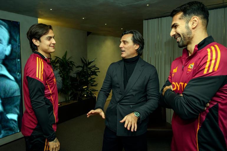 A Milli Takım Teknik Direktörü Montella, eski takımı Romayı ziyaret etti