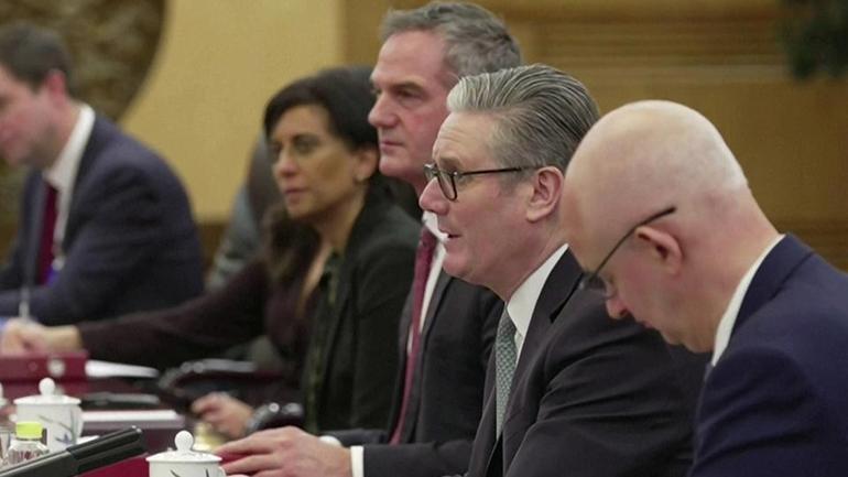 İngiltere Başbakanı Starmer, Xi Jinping ile görüştü