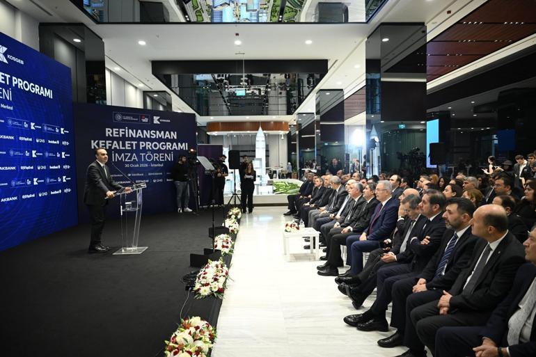  KOBİlere 30 milyar liralık refinansman desteği