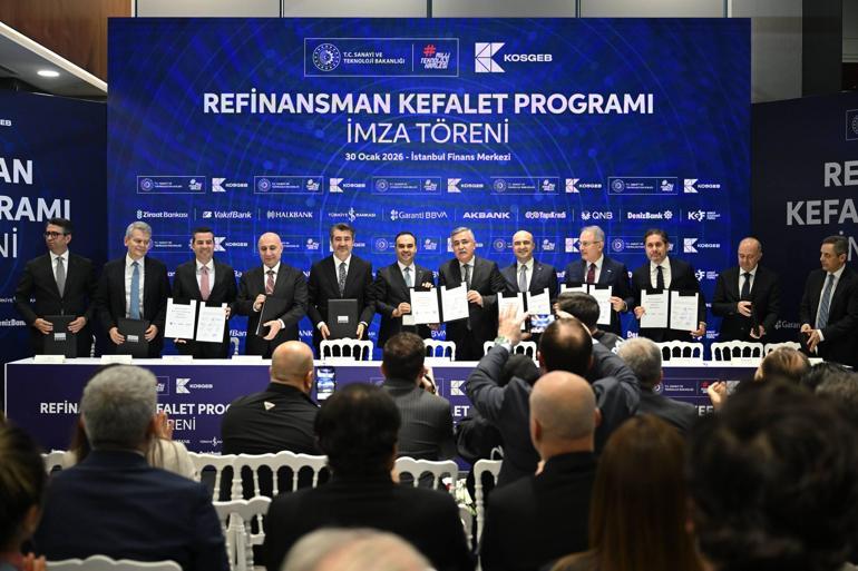  KOBİlere 30 milyar liralık refinansman desteği