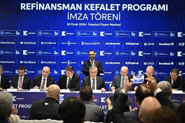  KOBİlere 30 milyar liralık refinansman desteği