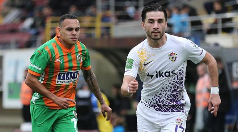 Eyüpspor, Alanyaspor deplasmanında 3 puanı 3 golle aldı