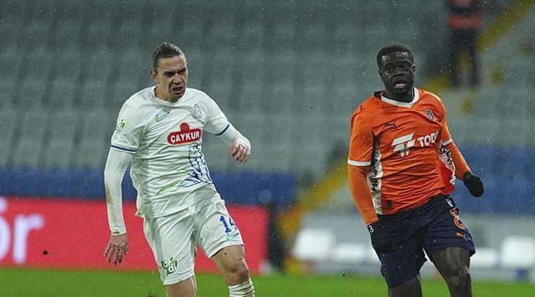 Başakşehir ile Çaykur Rizespor, puanları paylaştı