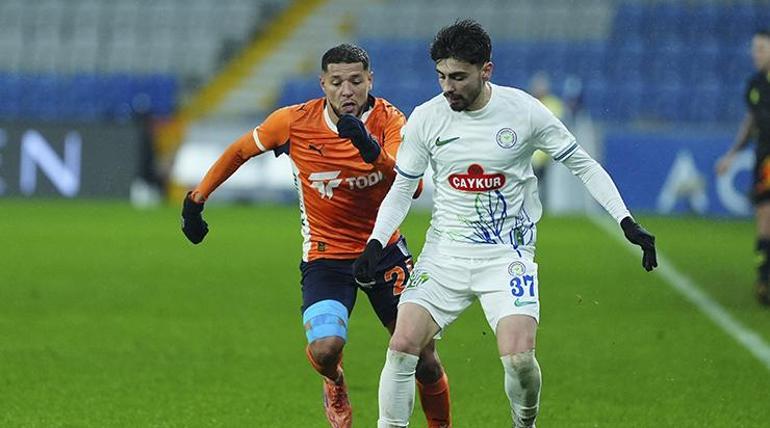 Başakşehir ile Çaykur Rizespor, puanları paylaştı