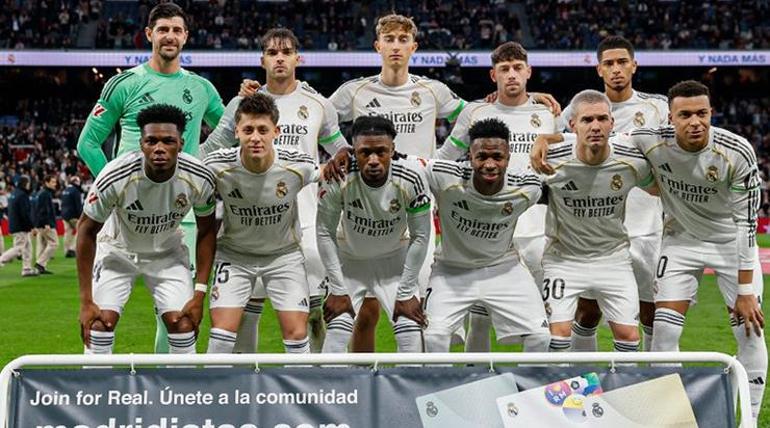 Real Madrid, son dakikada kazandı Arda Güler ilk 11’de başladı