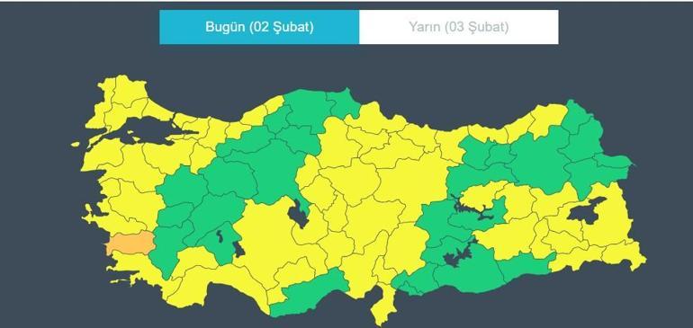 SON DAKİKA HAVA DURUMU 2 ŞUBAT Bugün (2 Şubat) hava nasıl olacak, İstanbul’da kar yağacak mı AKOM ve valilik saat verdi