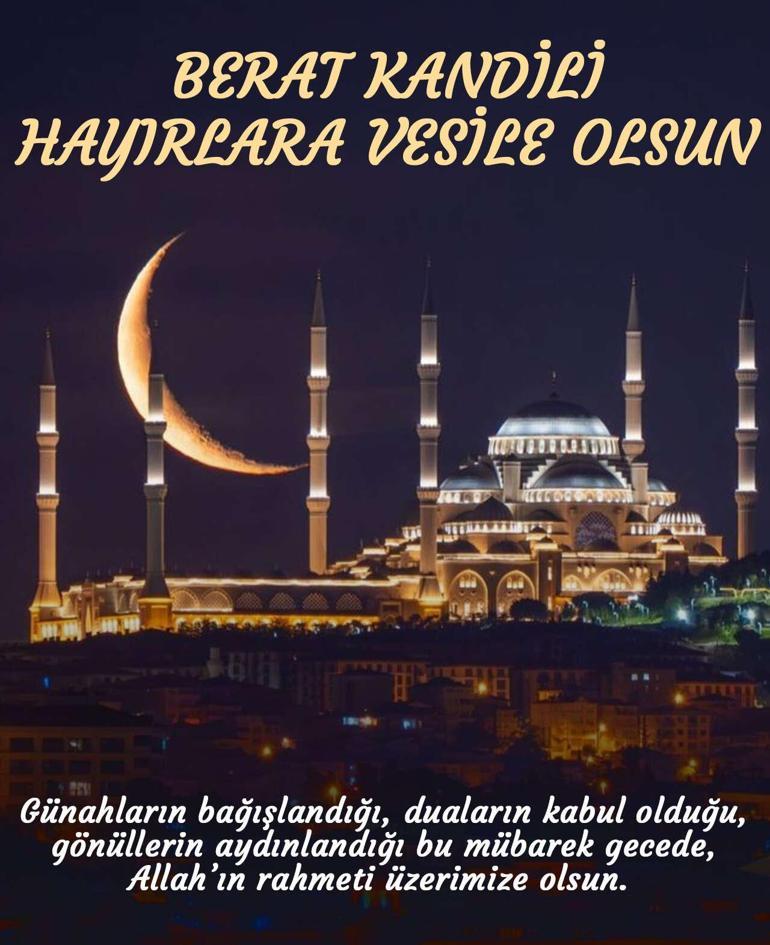 KANDİL MESAJLARI 2026| Resimli, en güzel, anlamlı, etkileyici, dualı, ayetli ve hadisli hayırlı kandiller kutlama sözleri