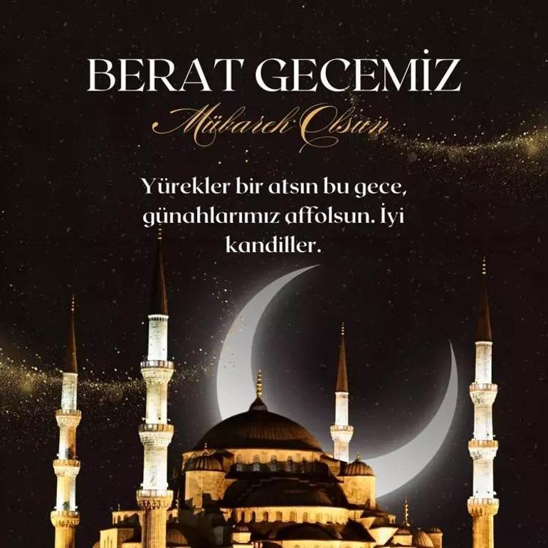 KANDİL MESAJLARI 2026| Resimli, en güzel, anlamlı, etkileyici, dualı, ayetli ve hadisli hayırlı kandiller kutlama sözleri