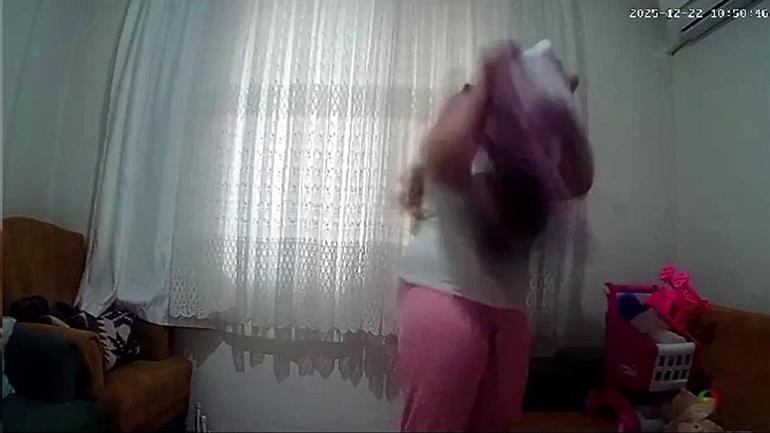 Görüntülere rağmen inkar etti 1 yaşındaki bebeğini döven anneden skandal savunma