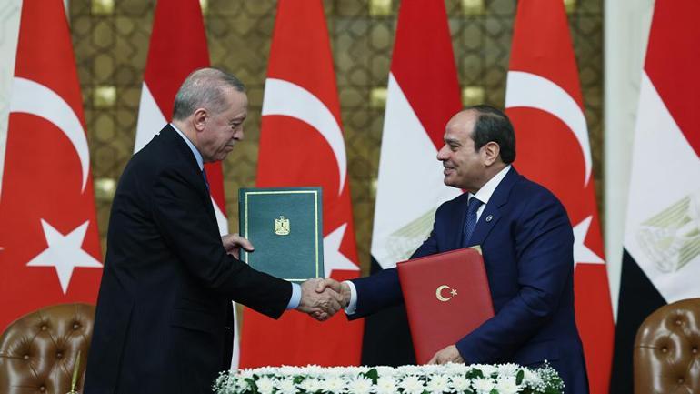 SON DAKİKA | Cumhurbaşkanı Erdoğandan Kahirede önemli açıklamalar: Suriyenin toprak bütünlüğü önemli