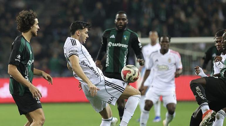 Kocaelispor ile Beşiktaş, 1’er puana razı