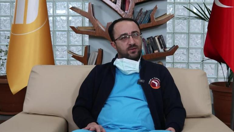 10 saatin ardından bacağı olay yerinde ampute edildi