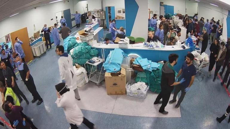 10 saatin ardından bacağı olay yerinde ampute edildi