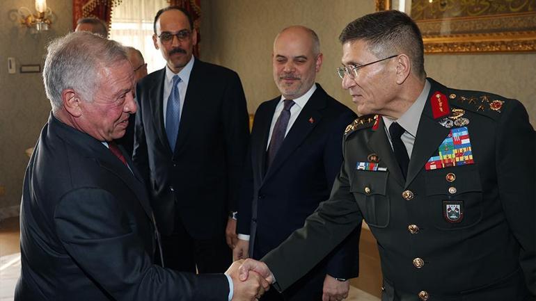 Cumhurbaşkanı Erdoğan, Ürdün Kralı 2. Abdullah ile bir araya geldi