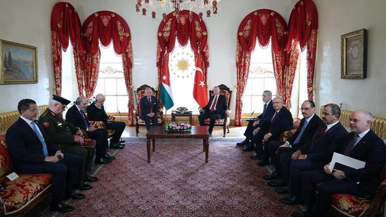 Ürdün Kralı 2. Abdullah Türkiyede Cumhurbaşkanı Erdoğan: Dostluğumuzu kuvvetlendirecek önemli kararlar aldık