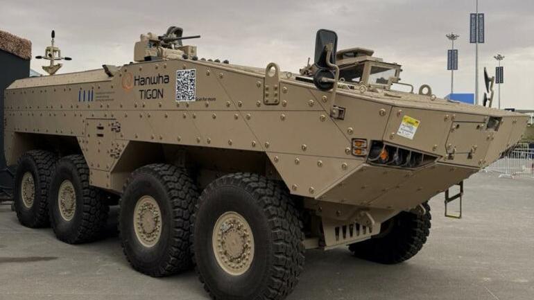 Türk sistemi Güney Kore zırhlısında