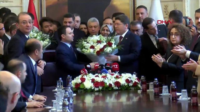 SON DAKİKA | Mustafa Çiftçi ve Akın Gürlekin yemin töreni öncesi Mecliste yumruklu kavga