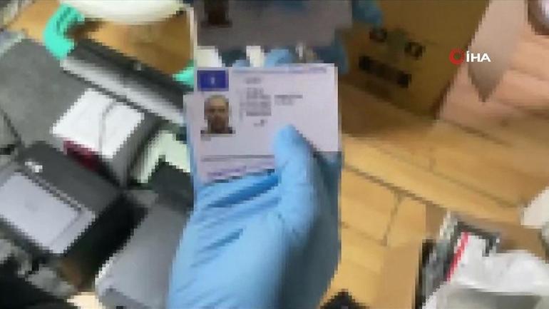 İstanbulda sahte evrak operasyonu… 9 kişi tutuklandı