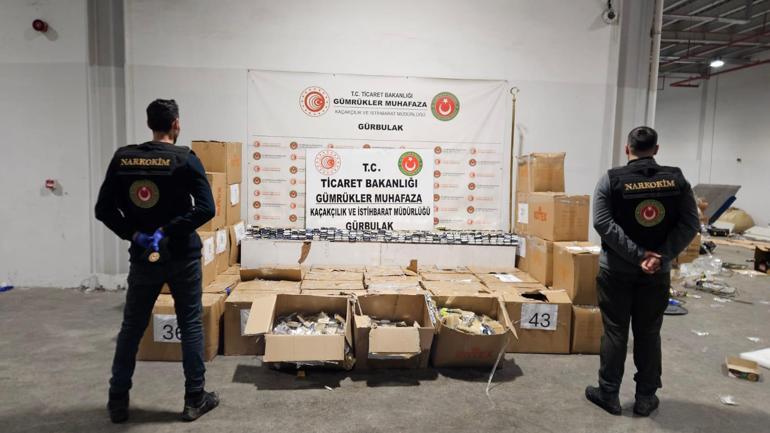 Üç gümrük kapısında 4,6 milyar liralık uyuşturucu ele geçirdi