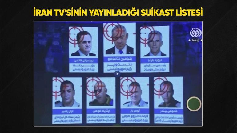 İran suikast listesi yayınladı: Netanyahu ve Üst Düzey yetkililer hedefte