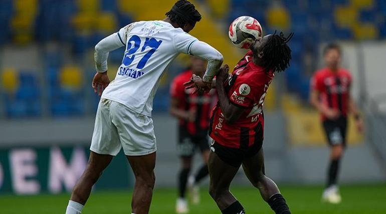 Çaykur Rizespor, Gençlerbirliği deplasmanında puanı son bölümde aldı